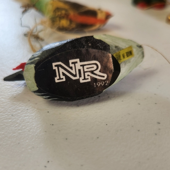 Lot of Vintage Christmas Tree Ornaments 60s 70s 80s 90s Kitsch Birds Geese Santa - Picture 5 of 13